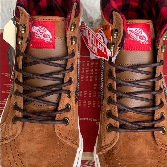 •• VANS Sk8-Hi Mte Glazed Ginger/Marshmallow men’s - Picture 10 of 16